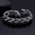 panzerarmband herren königsarmband chain bracelet edelstahl uniqal